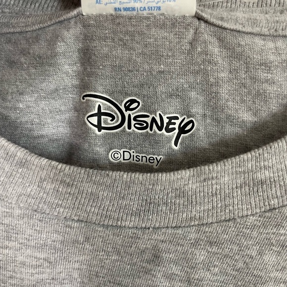 Disney Mickey and Pluto Graphic Gray LT-Shirt men’s size XL - Picture 2 of 3